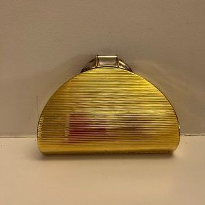 Vintage Shals International Gold Plated Clutch